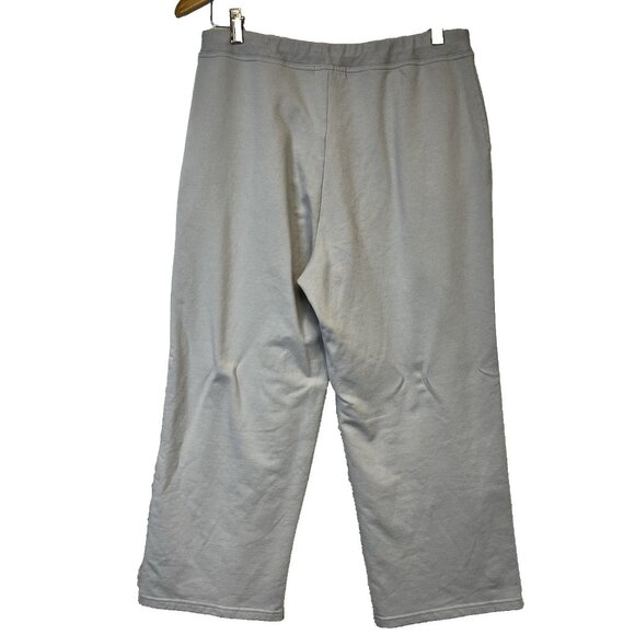 Escape By Habitat Size Medium Terry Cropped Pants Pull On Pockets Cottage Cozy - Picture 5 of 8